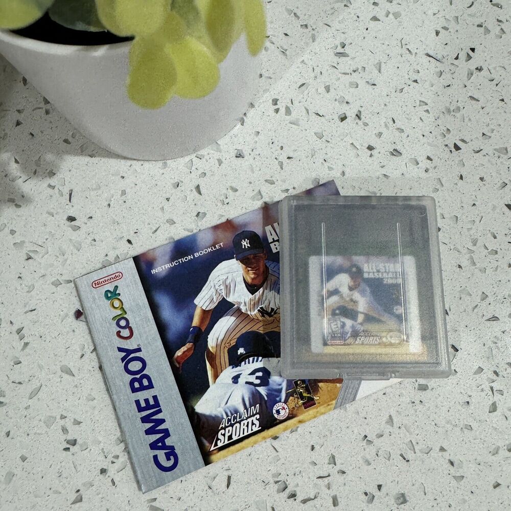 All-Star Baseball 2000 (Nintendo Game Boy Color, 1999) Y2K